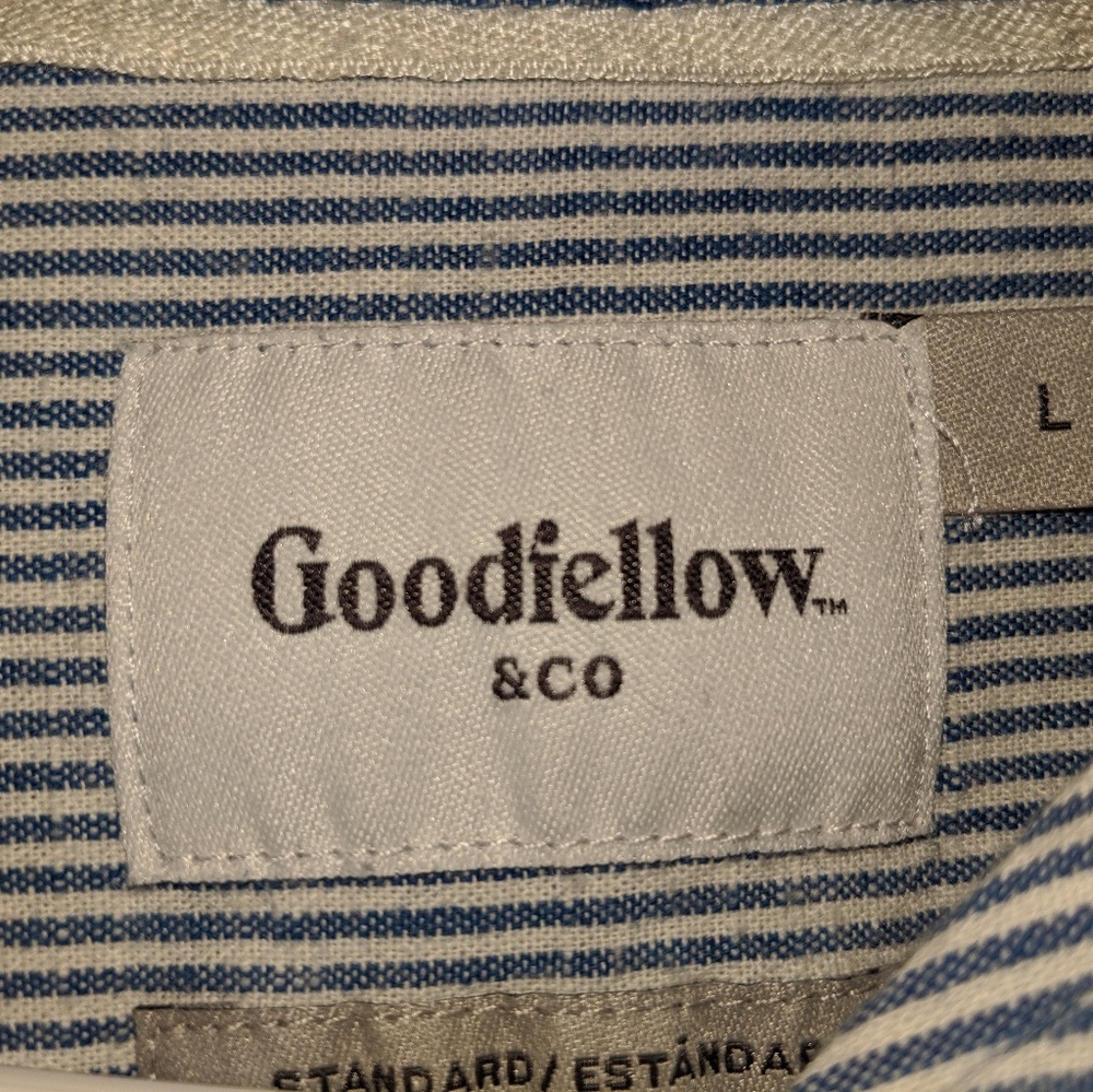 Goodfellow & Co. Men's. Size Large Button Up Shirt